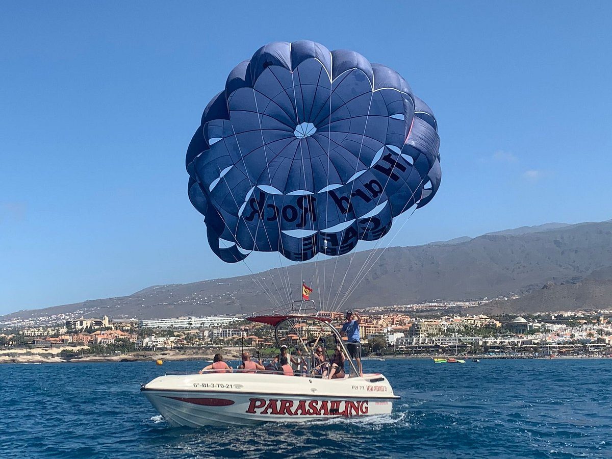 Whale watching boat trip south Tenerife Costa Adeje - AJ FLY - BOAT PARASAILING