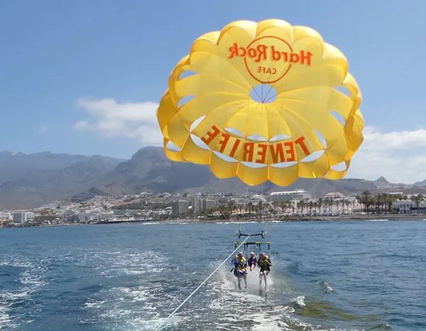 Whale watching boat trip south Tenerife Costa Adeje - AJ FLY - BOAT PARASAILING slide 2