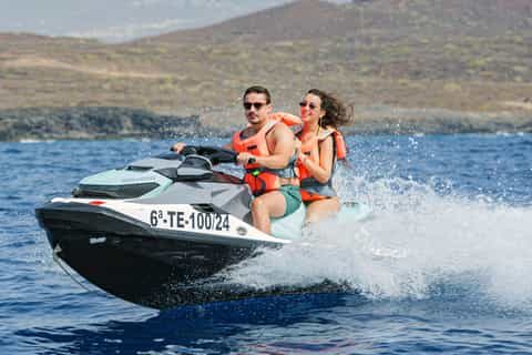 Whale watching boat trip south Tenerife Costa Adeje - Jet Ski Explorer Tour - 2h Ocean Safari