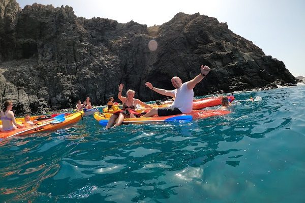 Rejs statkiem i oglądanie delfinów w Costa Adeje na południu Teneryfy - Kajaki i Snorkeling z Żółwiami - 2.5h