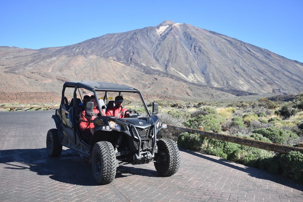 Teide quad buggy adventure tour in Tenerife volcanic landscapes - Sunset Buggy Tour - 4h Volcano Evening (No Cable Car) slide 2